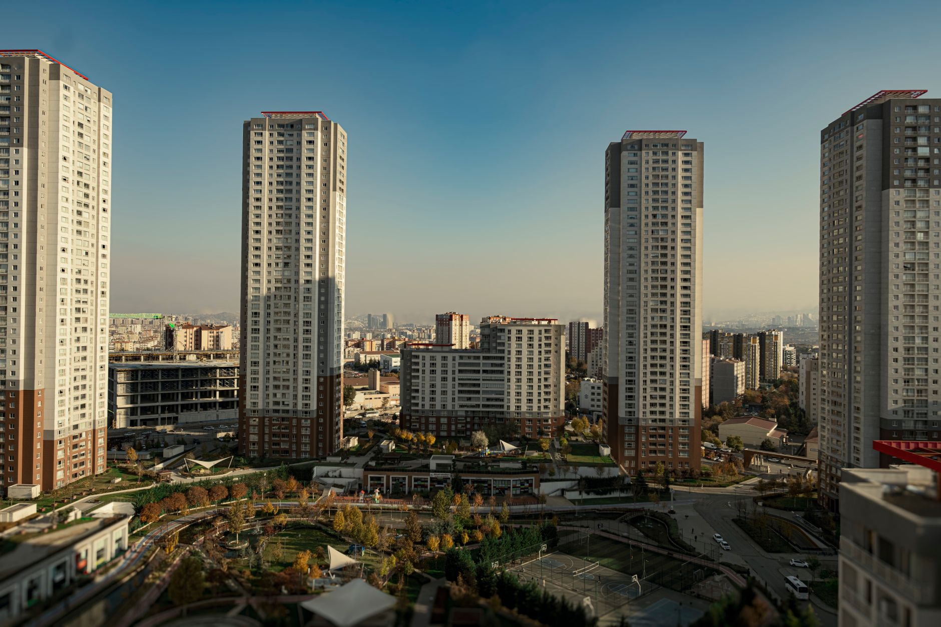 High-rise buildings in Ankara, Turkey showcasing modern architecture and urban living. — Festival & Seasonal Bonuses on T